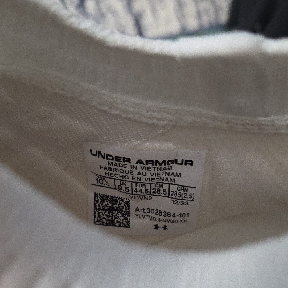 Under Armour White Athletic Shoes - Picture 3 of 3